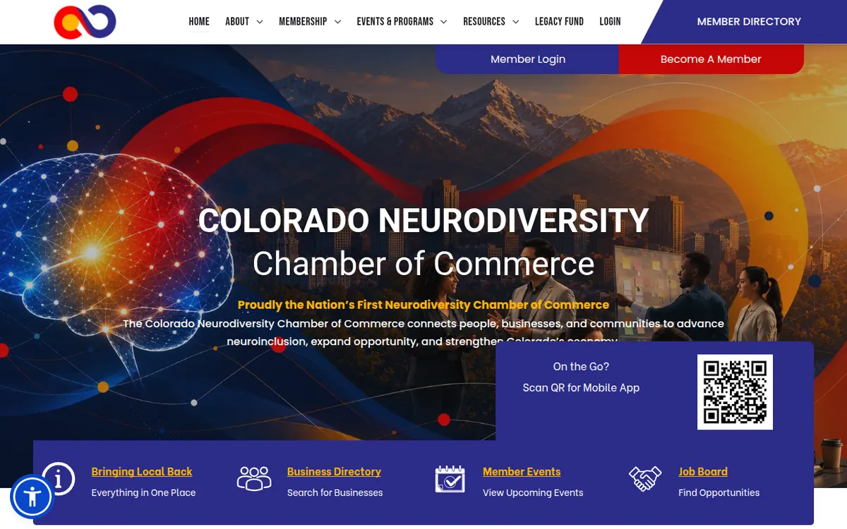 Visit the Colorado Neurodiversity Chamber of Commerce (CNDCC) website (opens in a new tab)