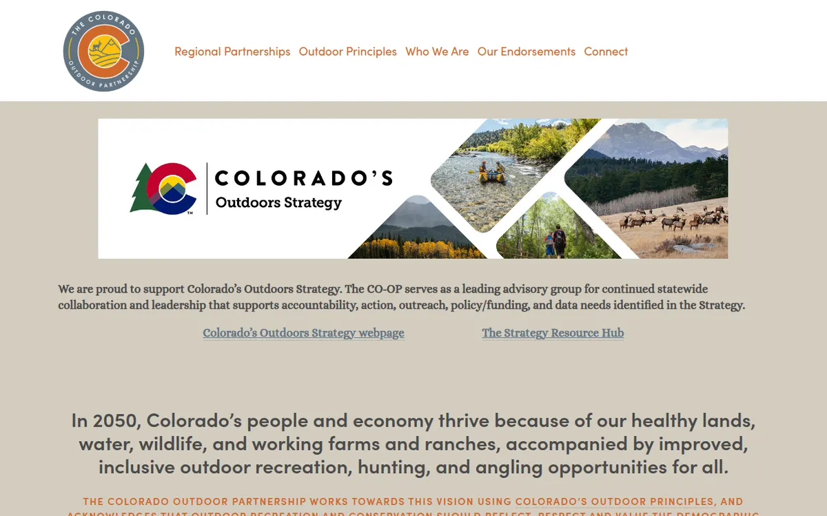 Visit the Colorado Outdoor Partnership website (opens in a new tab)