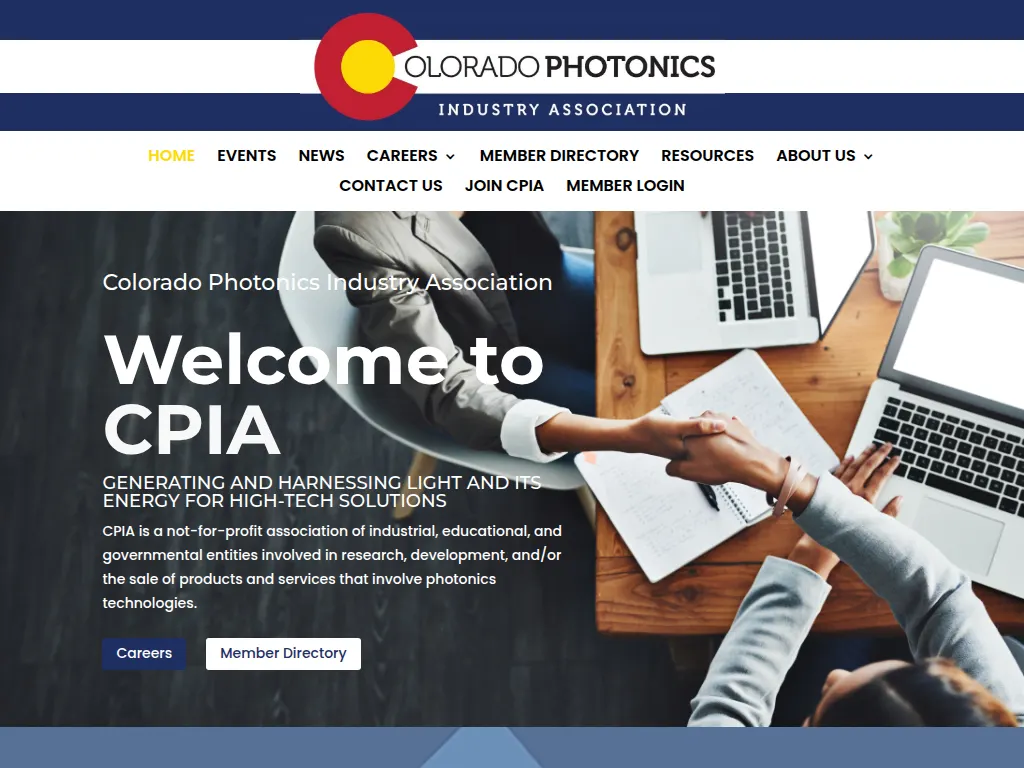 Visit the Colorado Photonics Industry Association (CPIA) website (opens in a new tab)