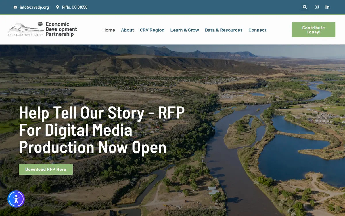Visit the Colorado River Valley Economic Development Partnership (CRVEDP) website (opens in a new tab)