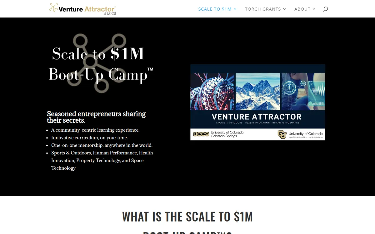 Visit the Colorado Springs Venture Attractor website (opens in a new tab)