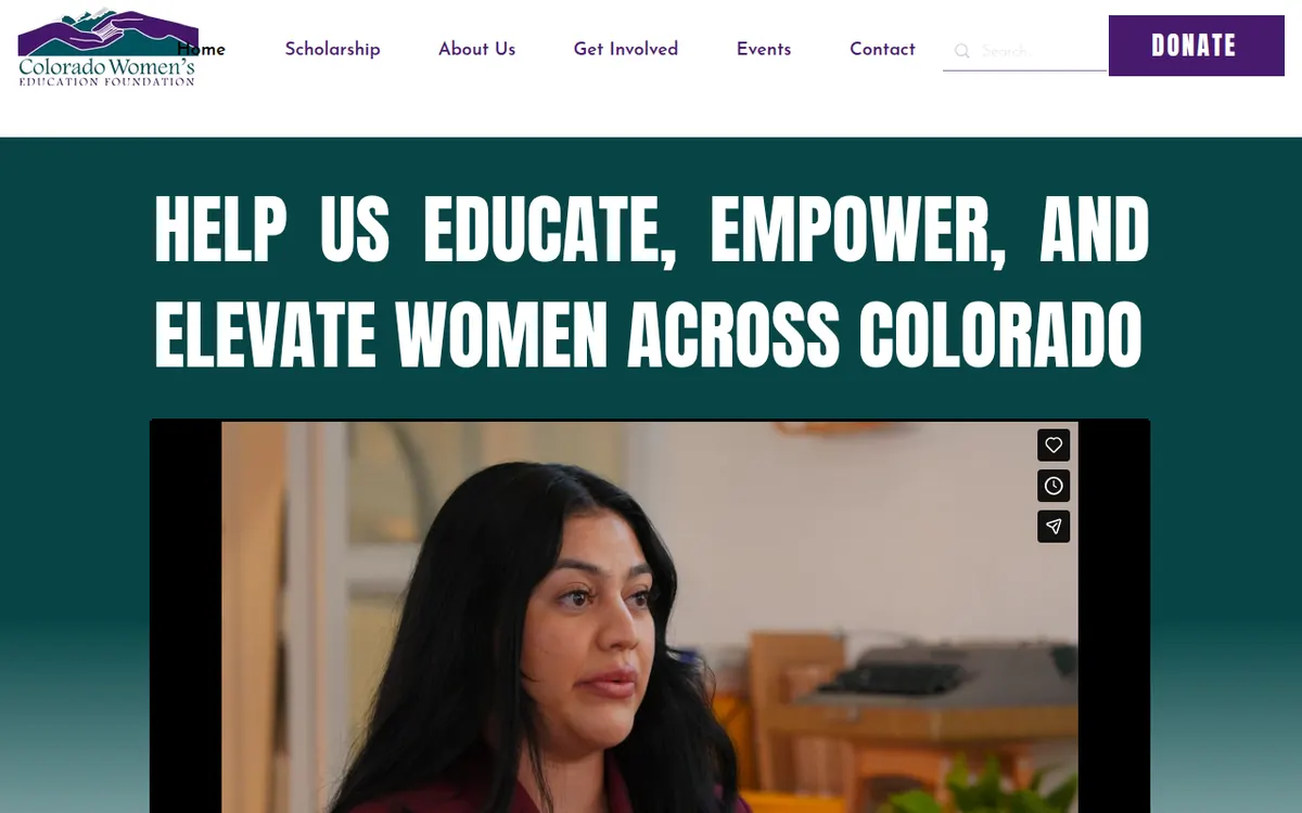 Visit the Colorado Women’s Education Foundation (CWEF) website (opens in a new tab)