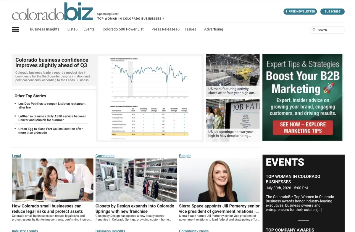 Visit the ColoradoBiz Magazine website (opens in a new tab)