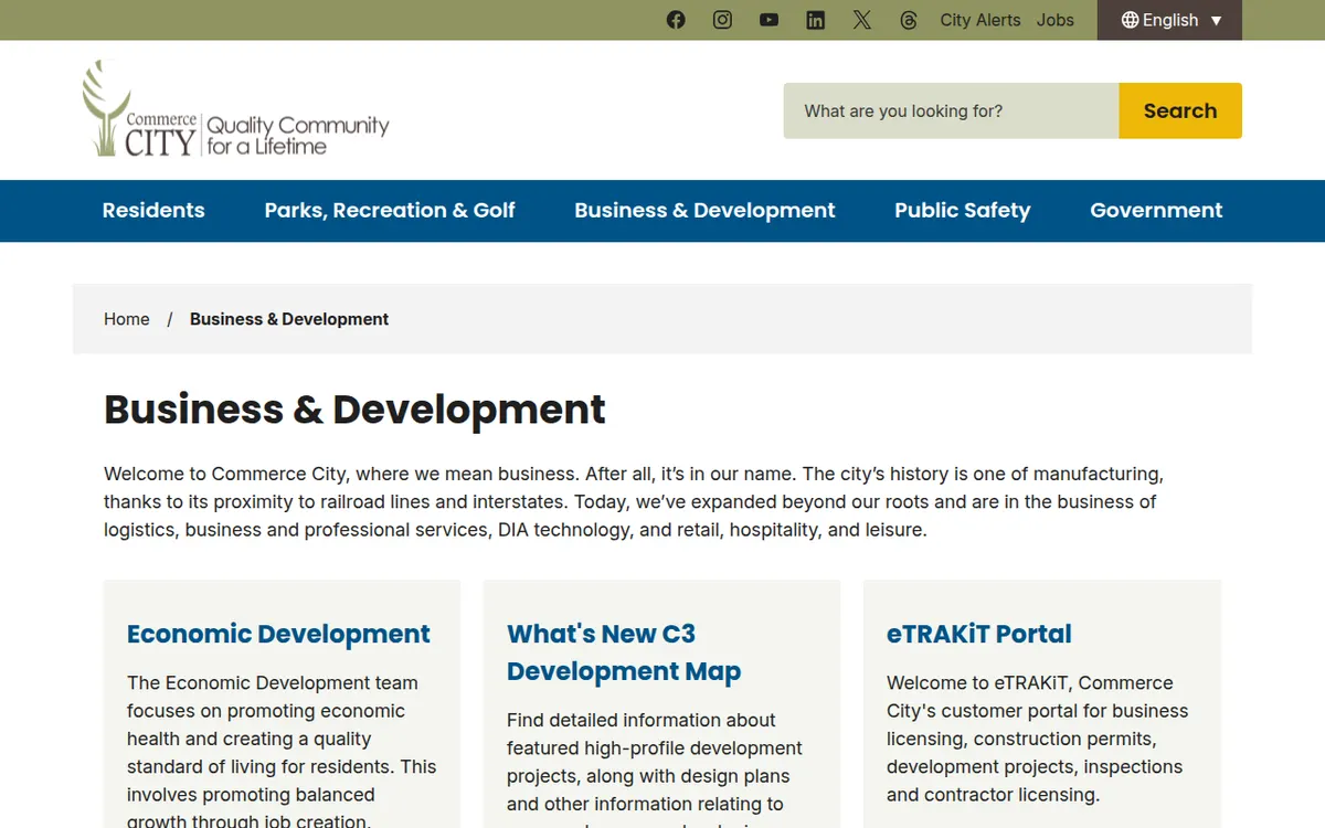Visit the Commerce City Business & Development website (opens in a new tab)