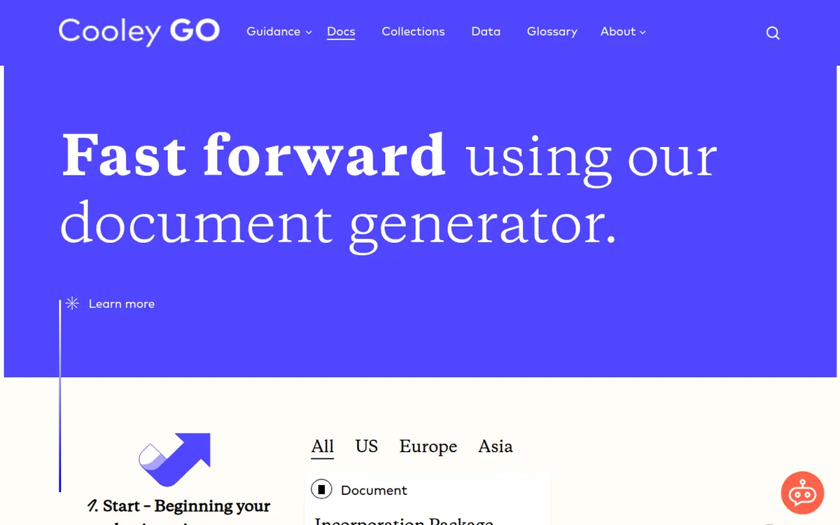 Visit the Cooley GO website (opens in a new tab)