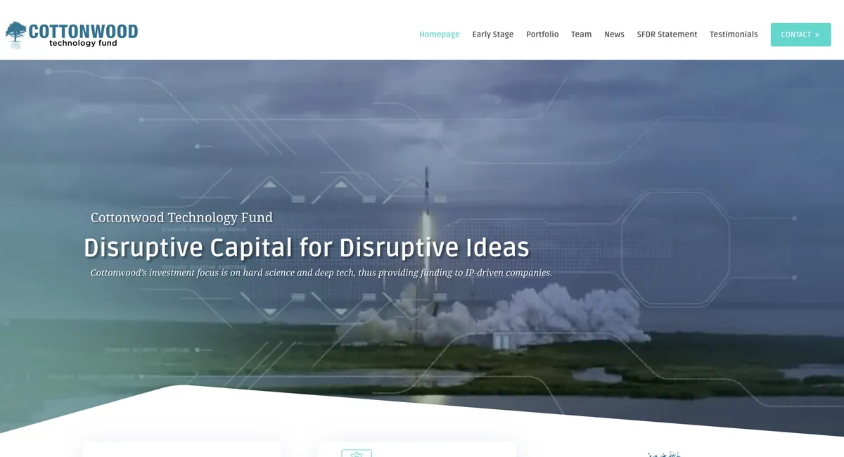 Visit the Cottonwood Technology Fund website (opens in a new tab)