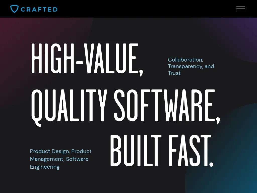 Visit the Crafted website (opens in a new tab)