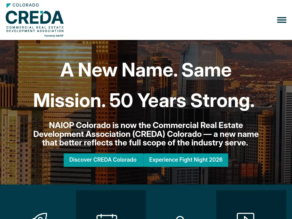 Visit the Commercial Real Estate Development Association (CREDA) Colorado website (opens in a new tab)