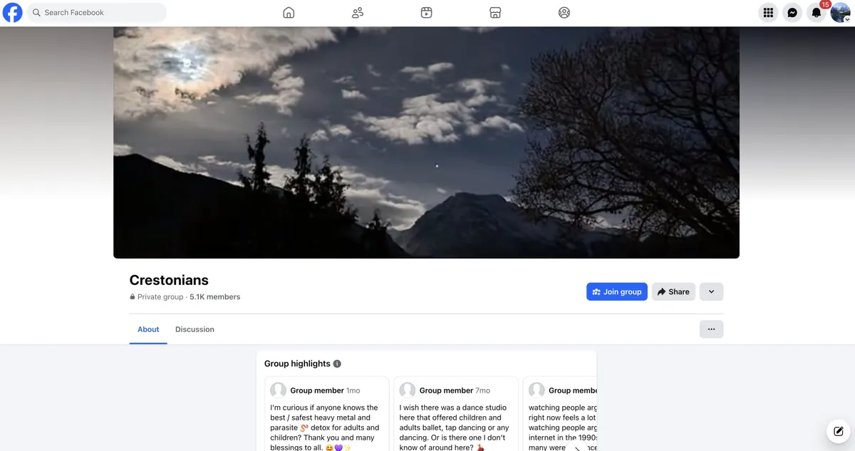 Visit the Crestonians website (opens in a new tab)