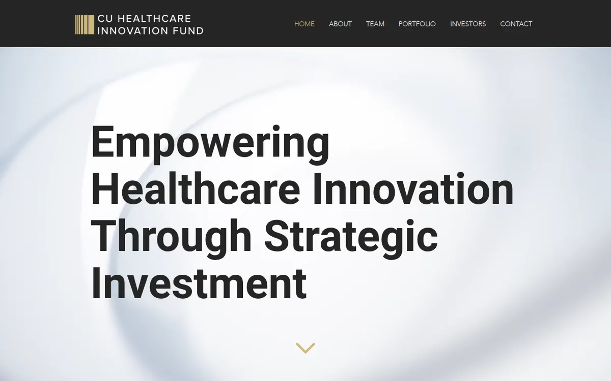 Visit the CU Healthcare Innovation Fund website (opens in a new tab)