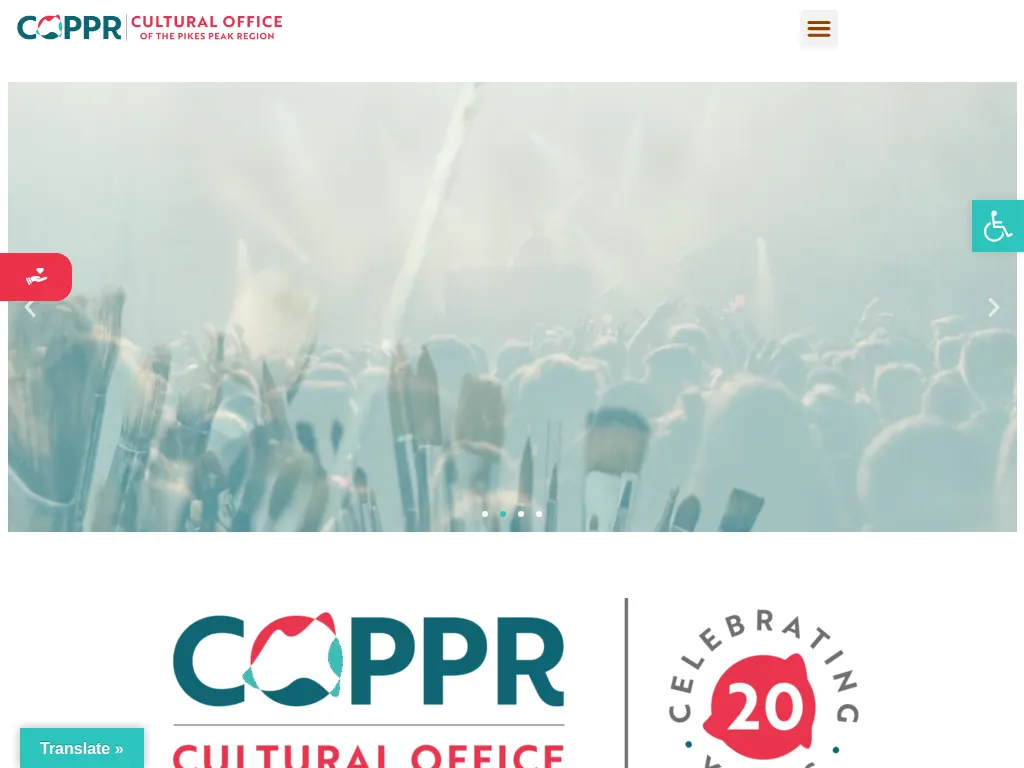 Visit the Cultural Office of the Pikes Peak Region (COPPR) website (opens in a new tab)