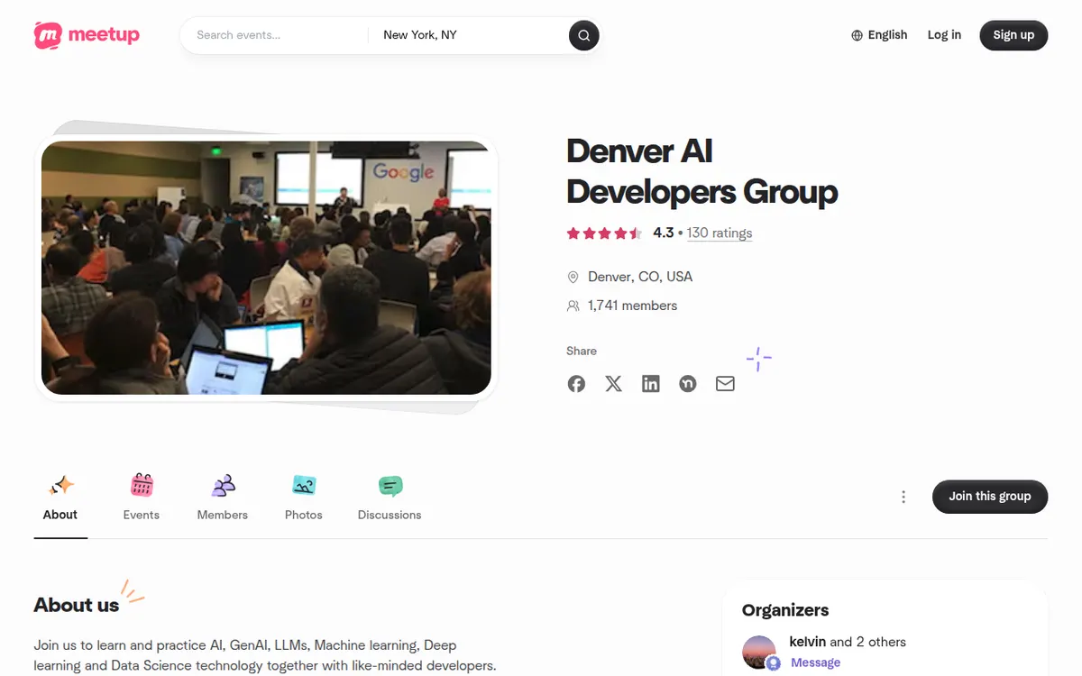 Visit the Denver AI Developers Group website (opens in a new tab)