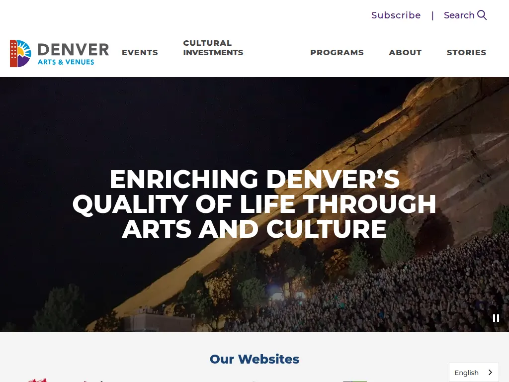 Visit the Denver Arts & Venues website (opens in a new tab)