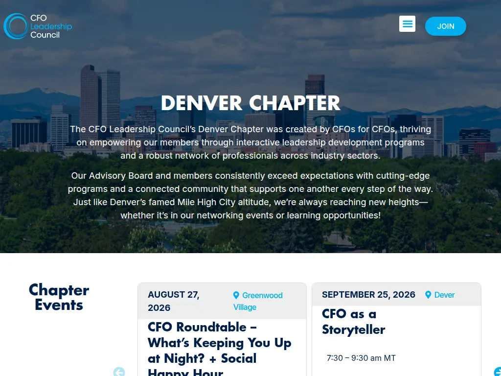 Visit the Denver CFO Leadership Council website (opens in a new tab)