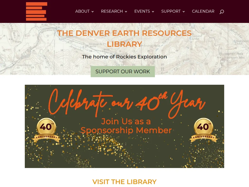 Visit the Denver Earth Resources Library (DERL) website (opens in a new tab)