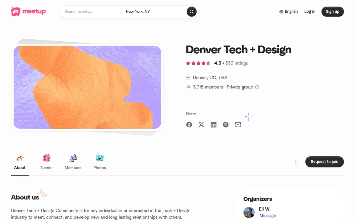 Visit the Denver Tech + Design Community website (opens in a new tab)