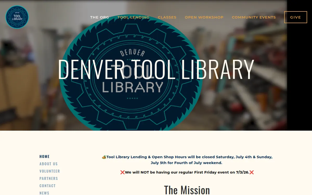 Visit the Denver Tool Library website (opens in a new tab)