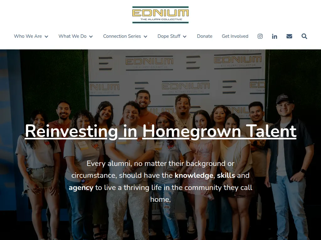 Visit the Ednium: The Alumni Collective website (opens in a new tab)
