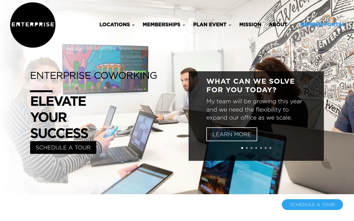 Visit the Enterprise Coworking website (opens in a new tab)