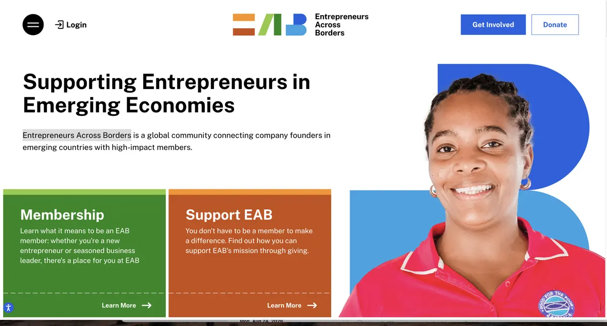 Visit the Entrepreneurs Across Borders website (opens in a new tab)