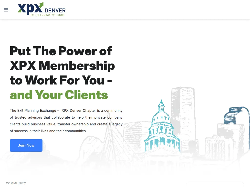 Visit the Exit Planning Exchange (XPX) Denver website (opens in a new tab)