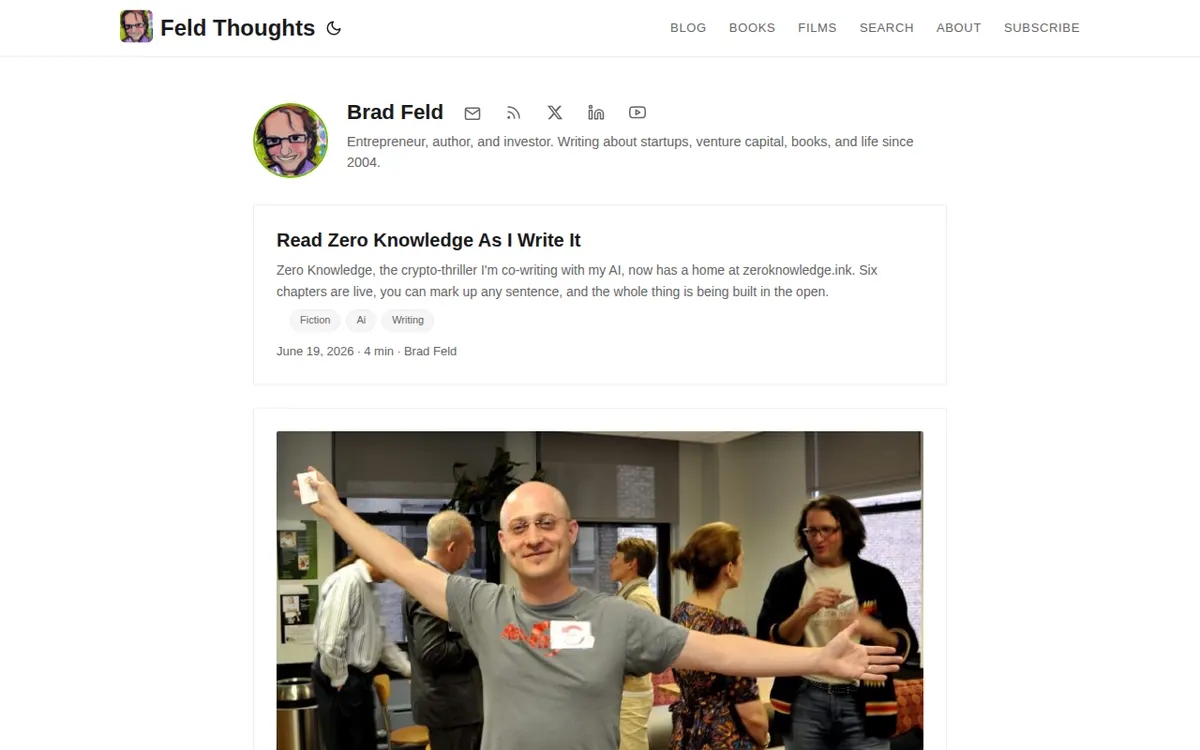 Visit the Feld Thoughts website (opens in a new tab)