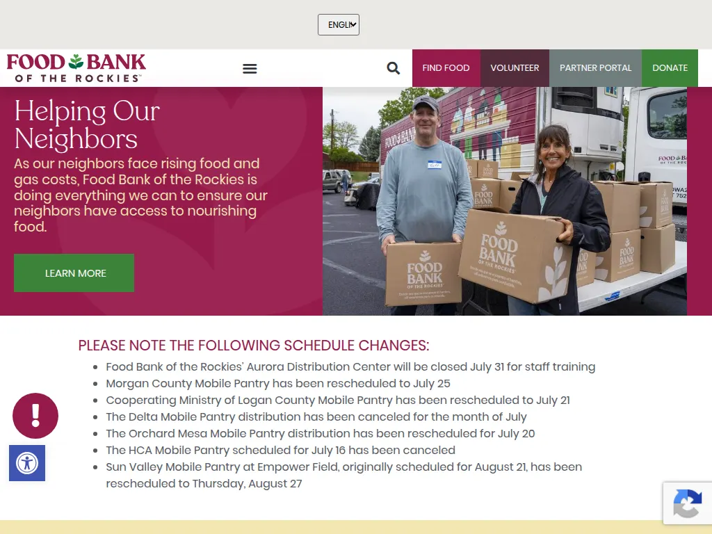 Visit the Food Bank of the Rockies website (opens in a new tab)