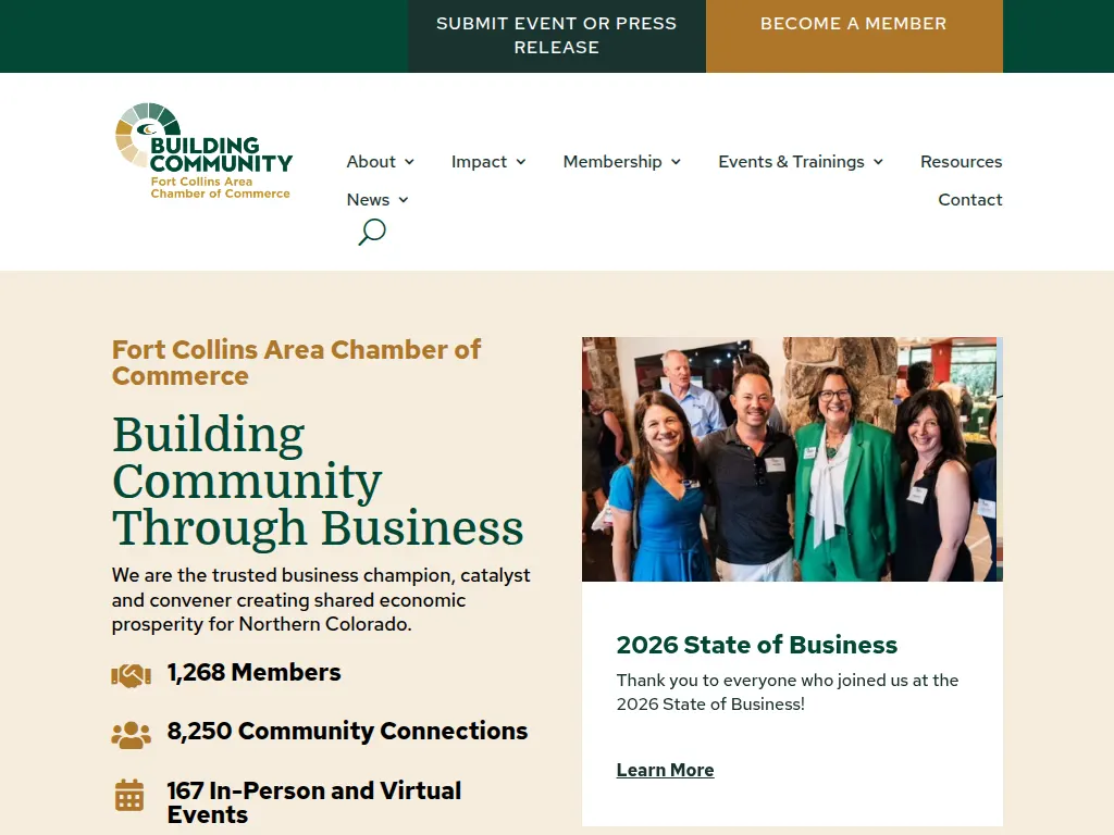 Visit the Fort Collins Area Chamber of Commerce website (opens in a new tab)