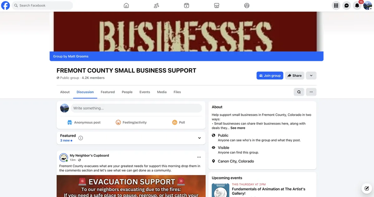 Visit the Fremont County Small Business Support website (opens in a new tab)