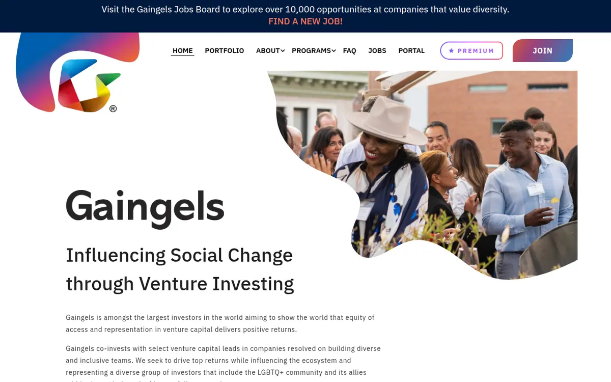 Visit the Gaingels website (opens in a new tab)
