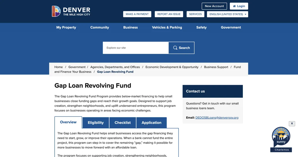 Visit the Gap Loan Revolving Fund website (opens in a new tab)