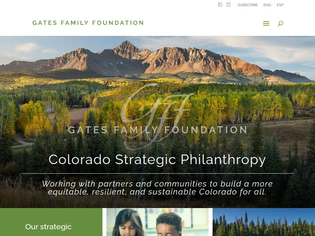 Visit the Gates Family Foundation website (opens in a new tab)