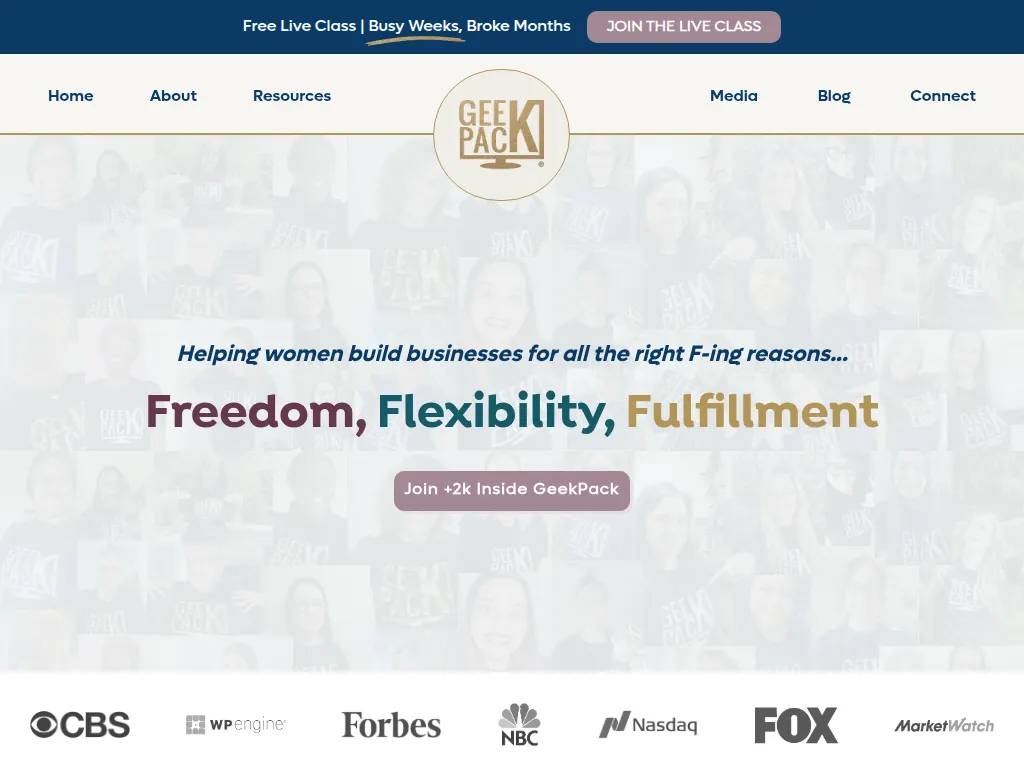 Visit the GeekPack website (opens in a new tab)