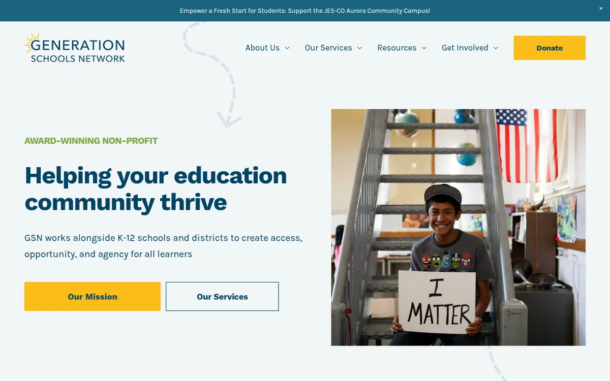 Visit the Generation Schools Network (GSN) website (opens in a new tab)