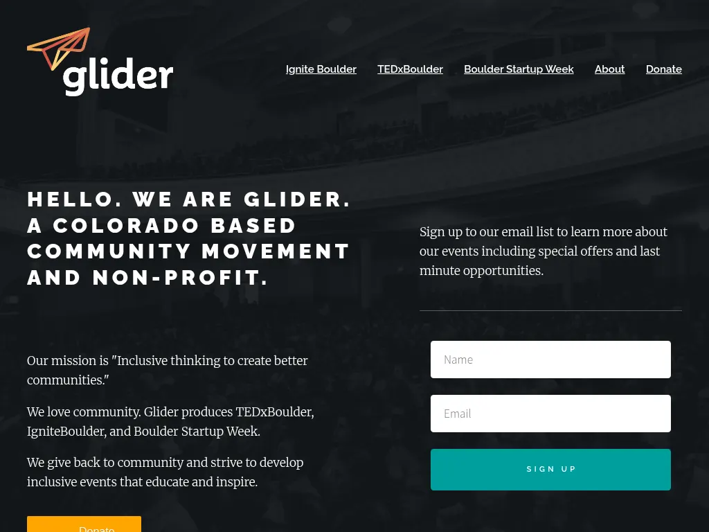 Visit the Glider website (opens in a new tab)