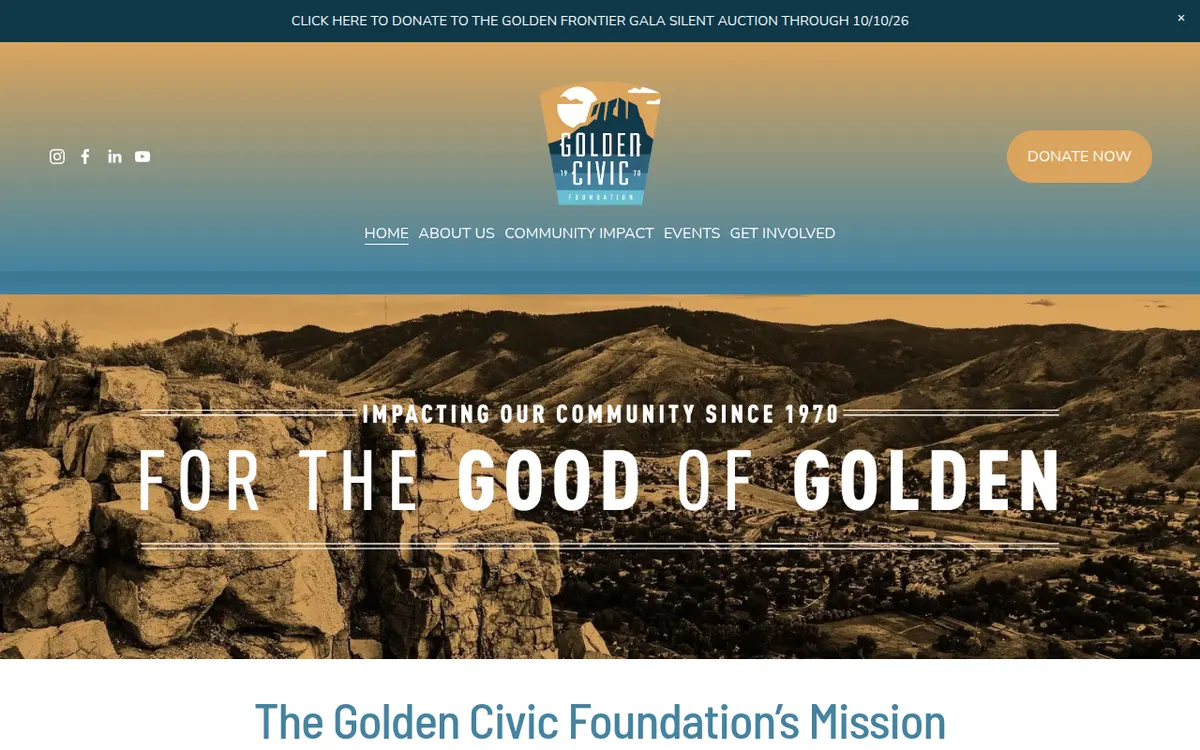 Visit the Golden Civic Foundation (GCF) website (opens in a new tab)