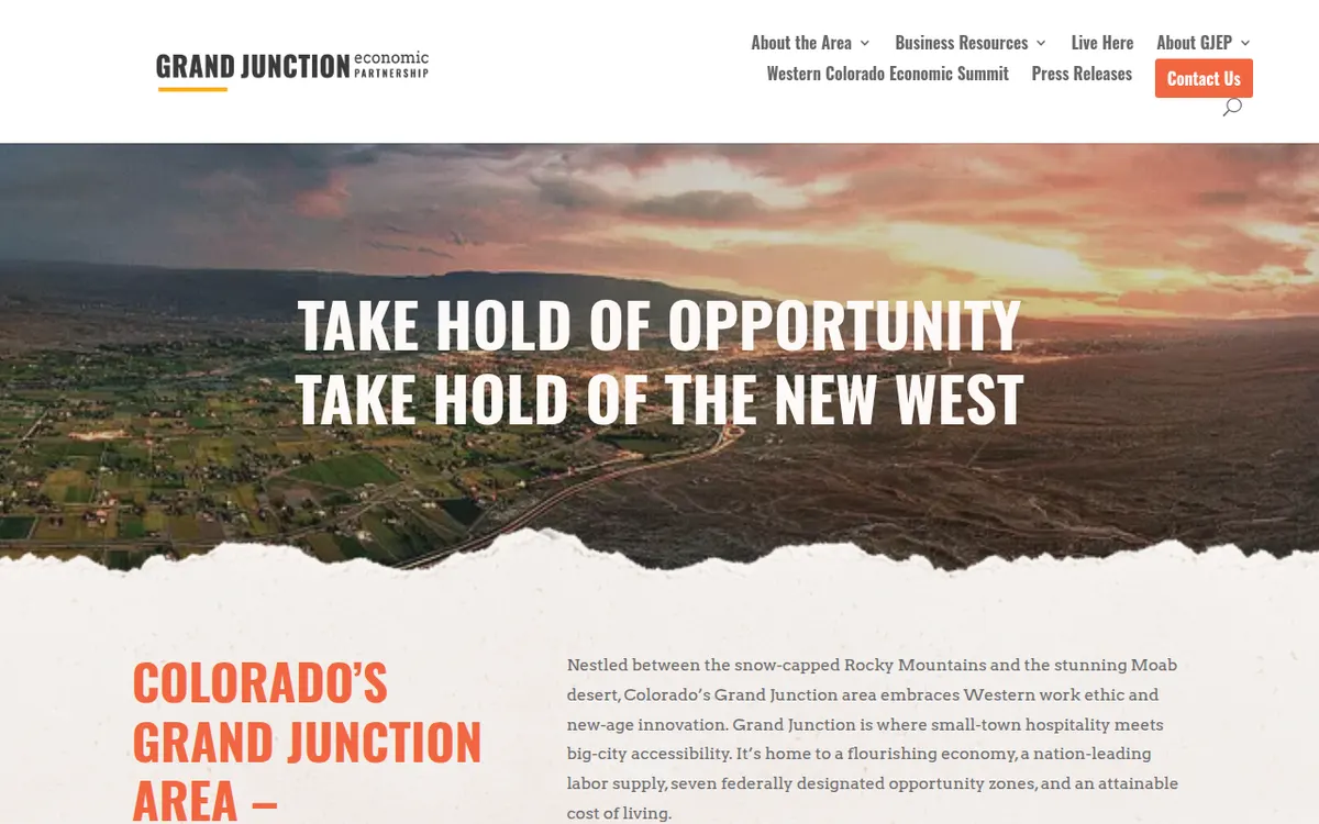 Visit the Grand Junction Economic Partnership (GJEP) website (opens in a new tab)