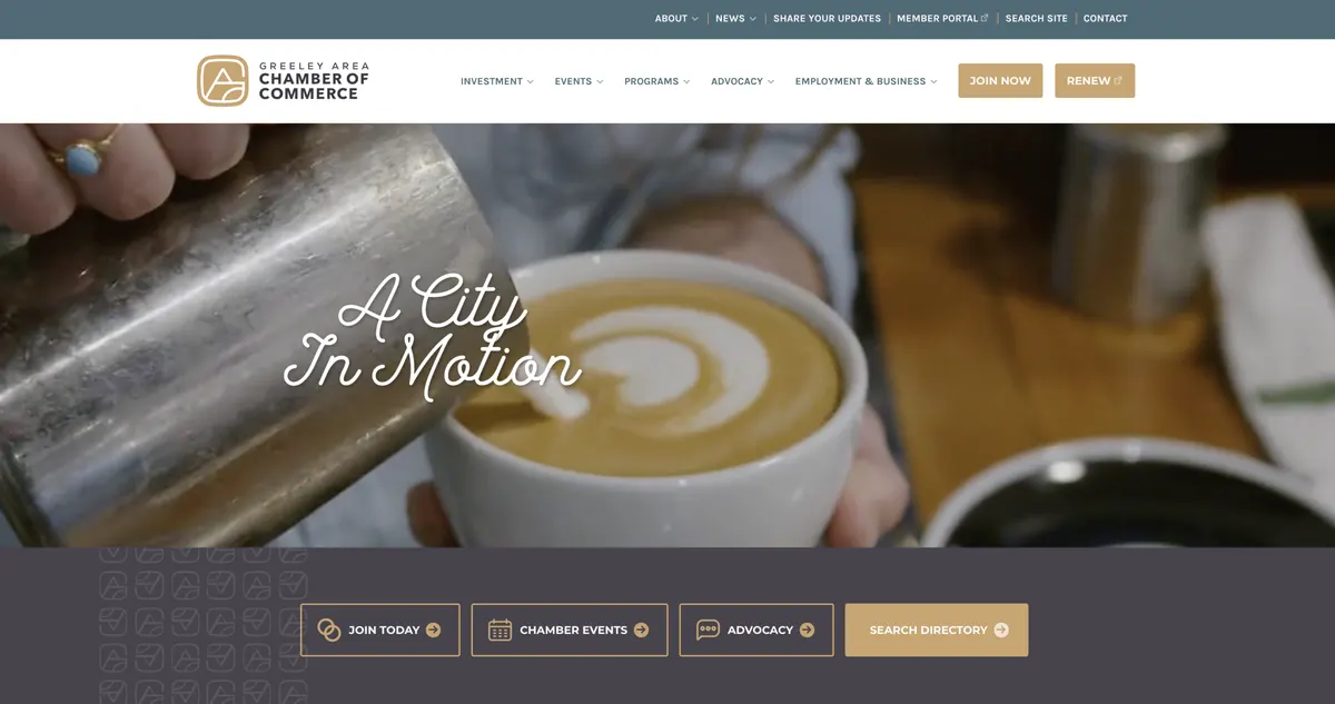 Visit the Greeley Area Chamber of Commerce website (opens in a new tab)