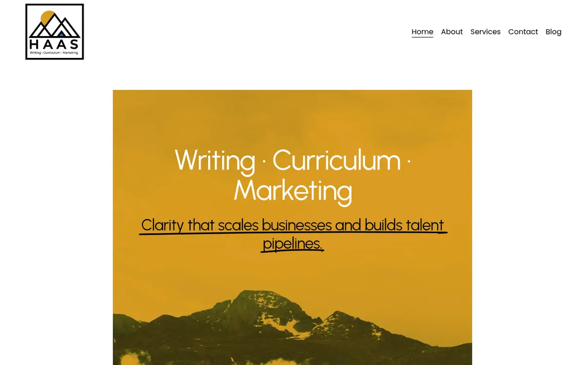 Visit the Haas Technical Writing website (opens in a new tab)