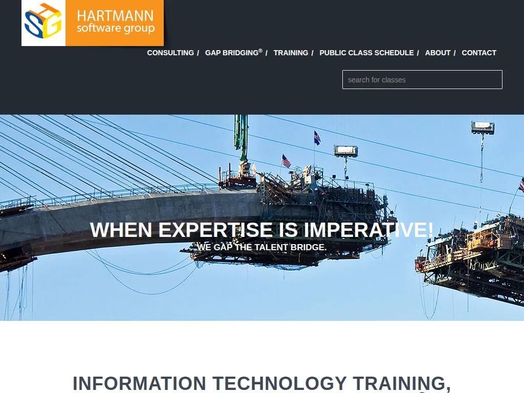 Visit the Hartmann Software Group (HSG) website (opens in a new tab)