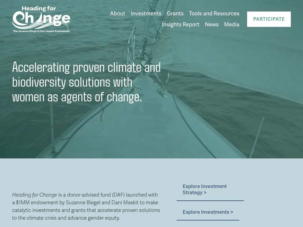 Visit the Heading for Change website (opens in a new tab)