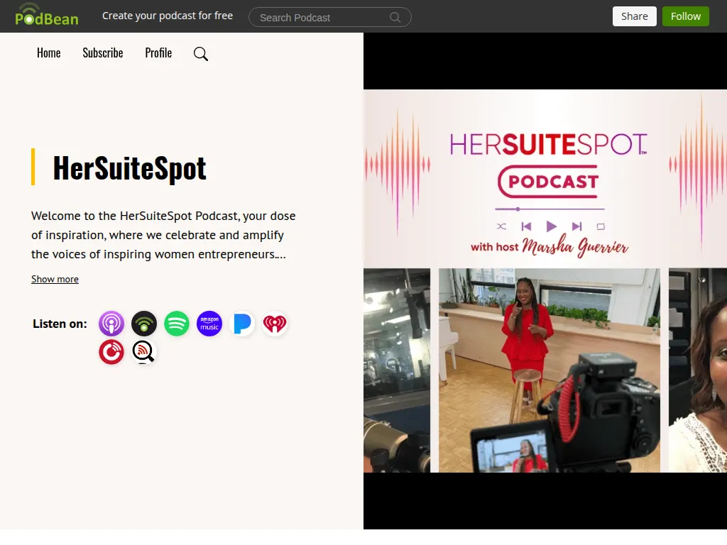 Visit the HerSuiteSpot Podcast website (opens in a new tab)