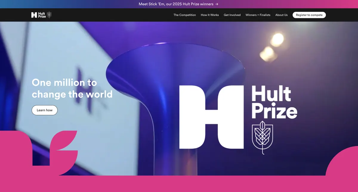 Visit the Hult Prize website (opens in a new tab)