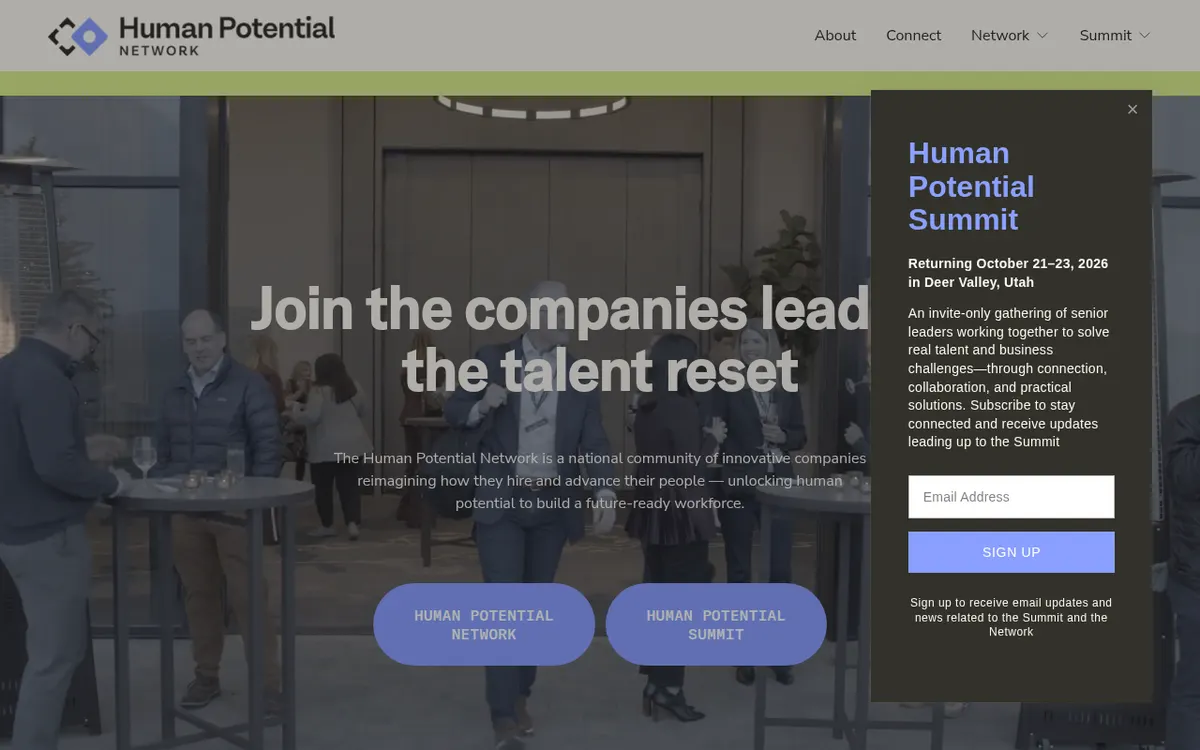 Visit the Human Potential Summit website (opens in a new tab)