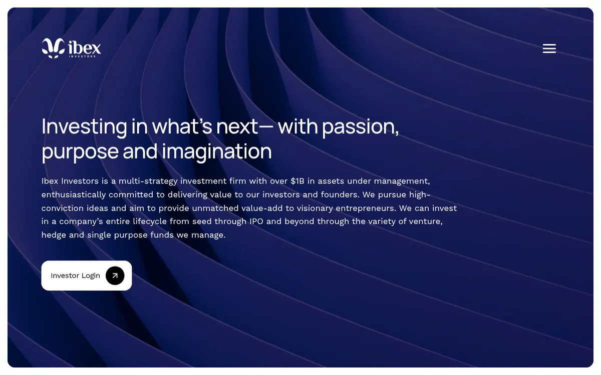 Visit the Ibex Investors website (opens in a new tab)