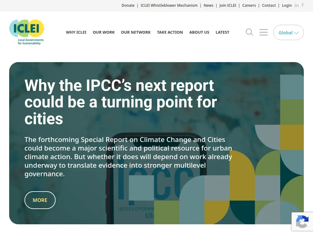 Visit the Local Governments for Sustainability (ICLEI) website (opens in a new tab)