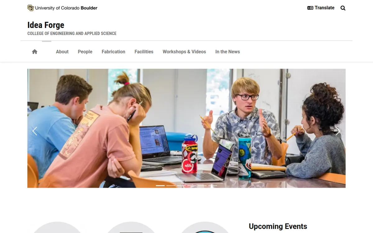 Visit the Idea Forge website (opens in a new tab)