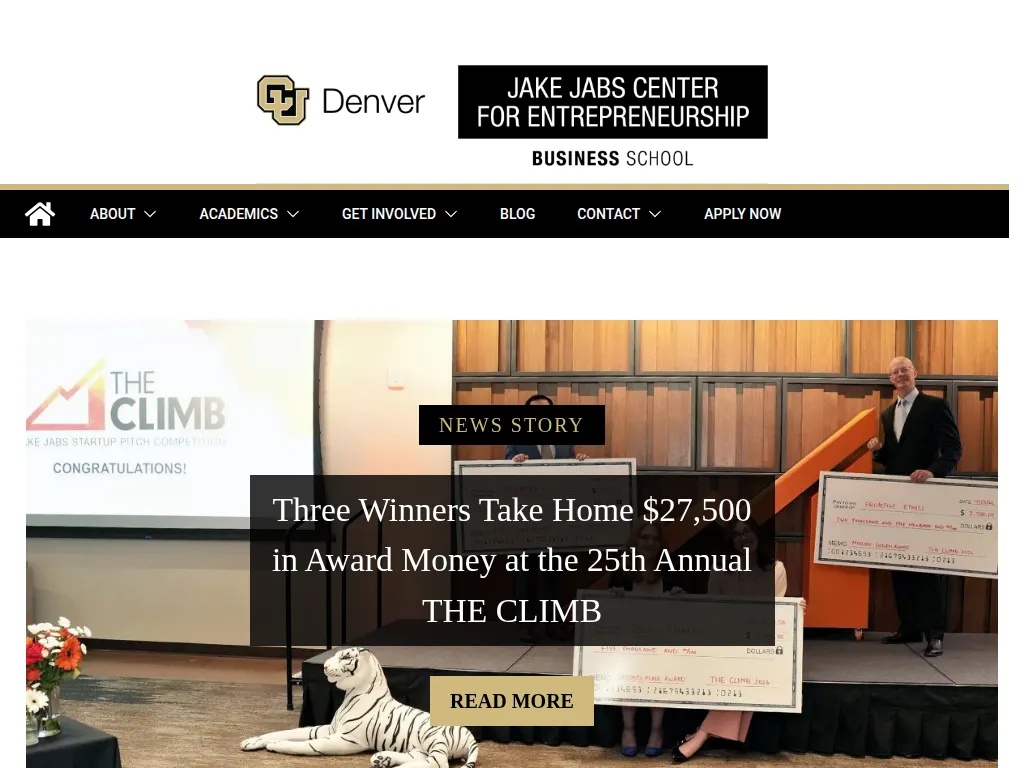 Visit the Jake Jabs Center of Entrepreneurship website (opens in a new tab)