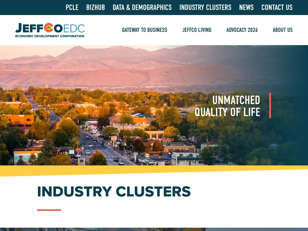 Visit the Jefferson County Economic Development Corporation (Jeffco EDC) website (opens in a new tab)