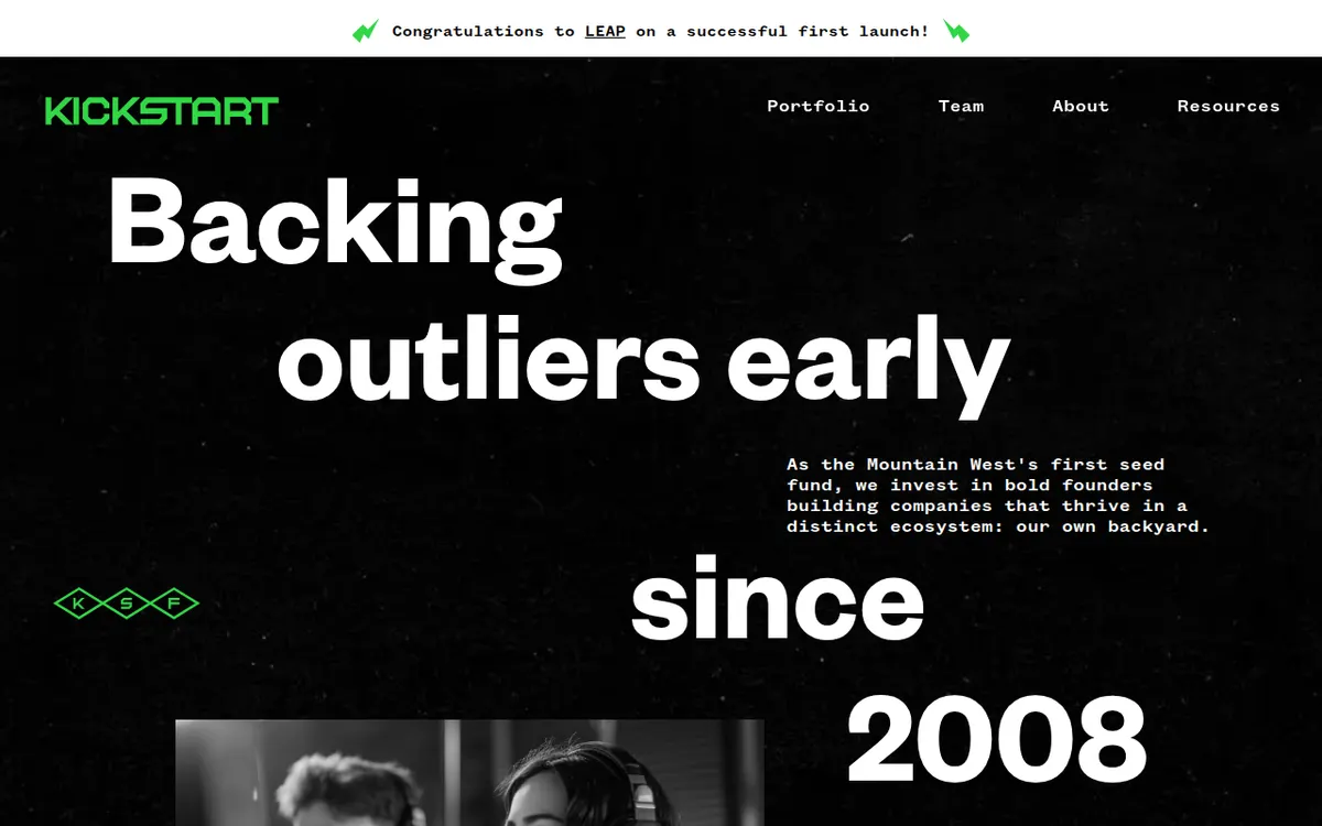 Visit the Kickstart Fund website (opens in a new tab)